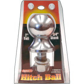 Buyers Products Co. 1802010 Towing Ball - 2" Dia. X 2-1/8" Shank - 3,500 Lb. Cap. Chrome - Min Qty 5 image.