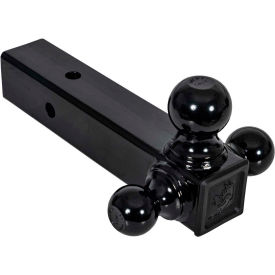 Buyers Products Co. 1802250 Buyers Products Tri-Ball Hitch with Black Towing Balls - 2-1/2in Receiver - 1802250 image.