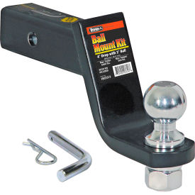 Buyers Products Co. 1803313 Ball Mount Kit 4"Drop 2" Ball Black - Min Qty 3 image.