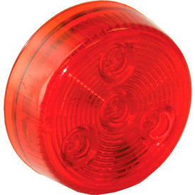 Buyers Products Co. 5622154 Buyers 2" Red Round Marker/Clearance Light With 4 LED - 5622154 image.