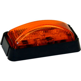 Buyers Products Co. 5622203 2-1/2" Rectangular 3 Led Amber Marker Light - Min Qty 5 image.