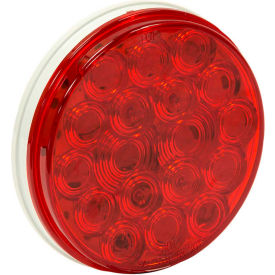Buyers Products Co. 5624119 Buyers 4" Red round Stop/Turn/Tail Light With 18 LED - 5624119 image.