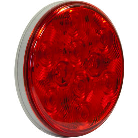 Buyers Products Co. 5624150 4" Round 10 Led Red Stop-Turn Tail Light - Min Qty 100 image.