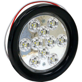 Buyers Products Co. 5624310 4" Round 10 LED Clear Backup Light - 5624310 image.