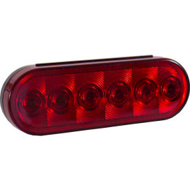 Buyers Products Co. 5626156 Buyers 6" Red Oval Stop/Turn/Tail Light With 6 LED - 5626156 image.