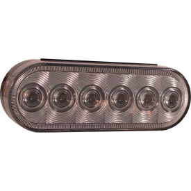 Buyers Products Co. 5626356 Buyers 6" Clear Oval Backup Light With 6 LED - 5626356 image.