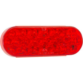 Buyers Products Co. 5626521 Buyers 6" Red Oval Stop/Turn/Tail Light With 20 LED - 5626521 image.