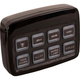 Buyers Products Co. 6391208 Buyers Black Pre-Wired 7-Function Panel Multi-Function Programmable - 6391208 image.