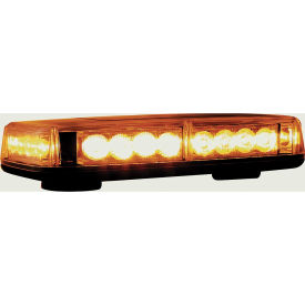 Buyers Products Co. 8891040 Buyers LED Rectangular Amber Mini Lightbar 12VDC - Magnetic 24 LEDs - 8891040 image.