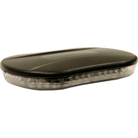 Buyers Products Co. 8891080 Buyers Amber Oval Mini Light Bar With 40 LED - 9.875 x 6.75 x 1.625 Inch - 8891080 image.