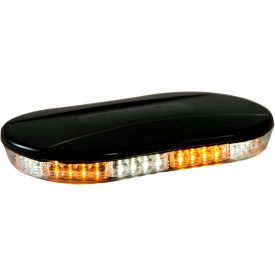Buyers Products Co. 8891082 Buyers Amber/Clear Oval Mini Light Bar With 40 LED - 9.875 x 6.75 x 1.625 Inch - 8891082 image.