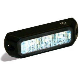 Buyers Products Co. 8891401 Buyers 3.4" Clear LED Mini Strobe Light With 3 LED - 8891401 image.