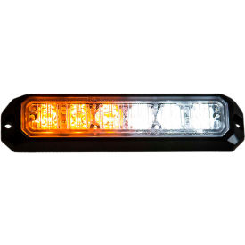 Buyers Products Co. 8891502 Buyers 5" Amber/Clear LED Strobe Light - 8891502 image.