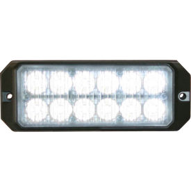 Buyers Products Co. 8891701 Buyers LED Rectangular Clear Strobe Light 12-24VDC - 12 LEDs - 8891701 image.