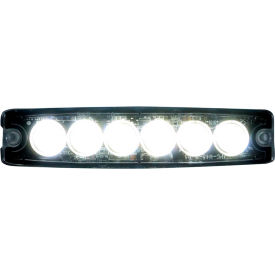 Buyers Products Co. 8892201 Buyers 5.14" Clear Surface Mount Ultra-Thin LED Strobe Light - 8892201 image.