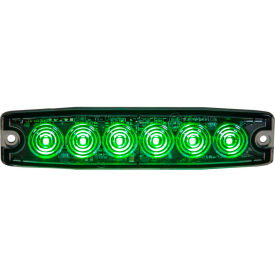 Buyers Products Co. 8892209 Buyers 5.14" Green Surface Mount Ultra-Thin LED Strobe Light - 8892209 image.