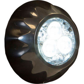 Buyers Products Co. 8892401 Buyers 1" Clear Round Surface/Recess Mount Strobe Lights With 3 LED - 8892401 image.