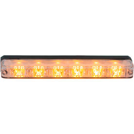 Buyers Products Co. 8892800 Buyers 5.19" Amber Low Profile Strobe for Narrow Grill Spacing With 6 LED - 8892800 image.