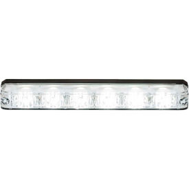 Buyers Products Co. 8892801 Buyers 5.19" Clear Low Profile Strobe for Narrow Grill Spacing With 6 LED - 8892801 image.