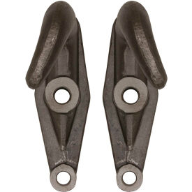 Buyers Products Co. B2801A Buyers Products 2-Hole Plain Finish Drop-Forged Heavy Duty Towing Hook 2 Packs - B2801A image.