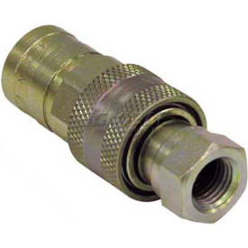 Buyers Products Co. B40002 Buyers Sleeve Type Quick Detach Hydraulic Coupler, B40002, 1/4" Nptf Coupler Assembly - Min Qty 4 image.