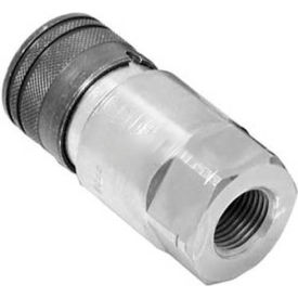 Buyers Products Co. FF0606 Buyers Flush-Face Coupler, FF0606, 3/8" NPT Port, Female Coupler image.