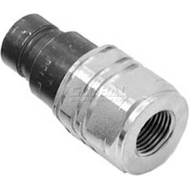 Buyers Flush-Face Coupler Fm0606 3/8"" Npt Port Male Plug - Min Qty 3