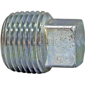 Buyers Products Co. H3179X12 Buyers Square Head Plug, H3179x12, 3/4" Male Pipe Thread - Min Qty 43 image.