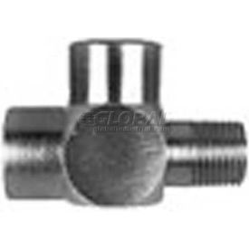 Buyers Products Co. H3759X6 Buyers Male Run Tee, H3759x6, 3/8" Male Pipe Thread, 3/8" Female Pipe Thread - Min Qty 9 image.