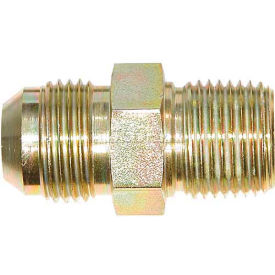 Buyers Products Co. H5205X4X4 Buyers Male Connector, H5205x4x4, 1/4" Tube O.D., 1/4" Npt - Min Qty 54 image.