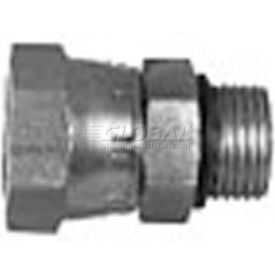 Buyers Products Co. H9315X10X12  Male Straight Thread To Fml Pipe Swivel Straight, H9315x10x12, 7/8" Npsm Nut, 3/4" Fnpt-Min Qty 9 image.