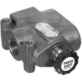 Buyers Products Co. HSV050 Buyers 2 Position Press Shift Selector Valve, HSV050, 1/2" NPTF, 10 GPM image.