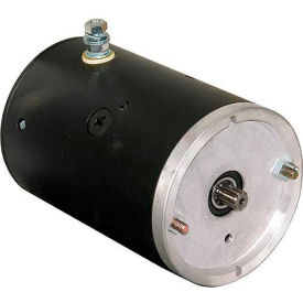 Buyers Products Co. M3400 Buyers 12V DC Motor, M3400, Clockwise Rotation, 9 Spline Output Shaft image.