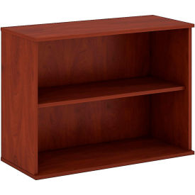 Bush® 30""H 2 Shelf Bookcase Hansen Cherry