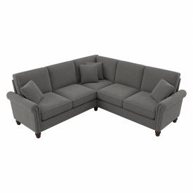 Bush Ind Inc CVY86BFGH-03K Bush Business Furniture Coventry L Shaped Sectional Couch, 87"W x 87"D x 35-3/4"H, French Gray image.