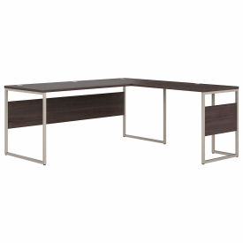 Bush Ind Inc HYB026SG Bush Business Furniture Hybrid L Shaped Table Desk, 71"W x 71-5/16"D x 29-15/16"H, Storm Gray image.