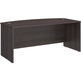 Bush Furniture 72"" Bow Front Desk - Storm Gray - Studio C Series