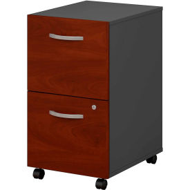 Bush Ind Inc WC24452SU Bush Furniture Two Drawer File Cabinet (Assembled) - Hansen Cherry - Series C image.