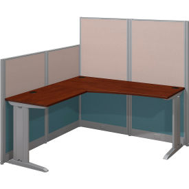 Bush® Office-In-An-Hour L-Shaped Workstation 64-1/2""W x 64-1/2""D