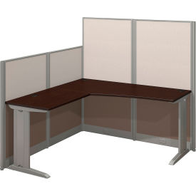 Bush® Office-in-an-Hour L-Shaped Workstation 65""W x 65""D