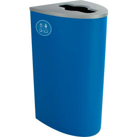 Spectrum Ellipse - Mixed Recyclables, 22 Gallon - Blue view 2