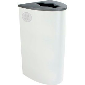 Spectrum Ellipse - Mixed Recyclables, 22 Gallon - White view 2