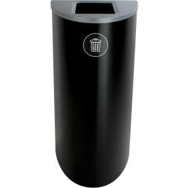Spectrum Ellipse - Waste, 22 Gallon - Black view 2