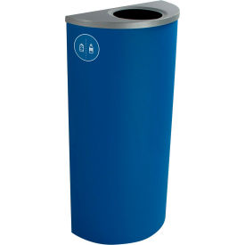 Spectrum Ellipse Slim - Cans & Bottles, 8 Gallon - Blue view 2