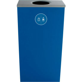 Spectrum Cube Slim - Cans & Bottles, 10 Gallon - Blue - 101145 view 2