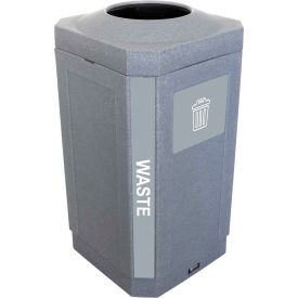 Indoor Octo Container - Waste, 32 Gallon - Graystone view 2