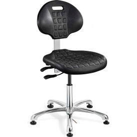 Bevco 7051E Everlast E Polyurethane ESD Chair, Aluminum Base, ESD Mushroom Glides, Black Bevco 7051E Everlast E Polyurethane ESD Chair, Aluminum Base, ESD Mushroom Glides, Black