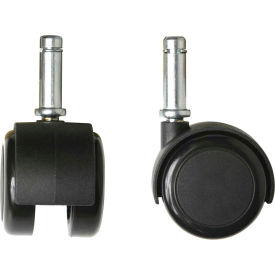 Bevco Precision Manufacturing Co CAD/5 Bevco CAD/5 Dual Wheel Carpet Casters for Tubular Steel Base image.