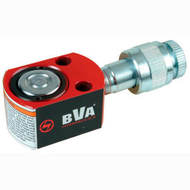 Shinn Fu America-Bva Hydraulics HF0503 BVA Hydraulic Flat Body Cylinder W/ CR38F Coupler, 5 Ton,, 0.24" Stroke image.