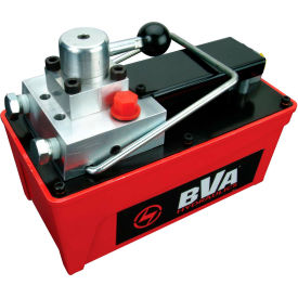 Shinn Fu America-Bva Hydraulics PA1500M BVA Hydraulics Double Acting Treadle Pump PA1500M, Air Actuated Hydraulic Pump W/4-Way Control Valve image.